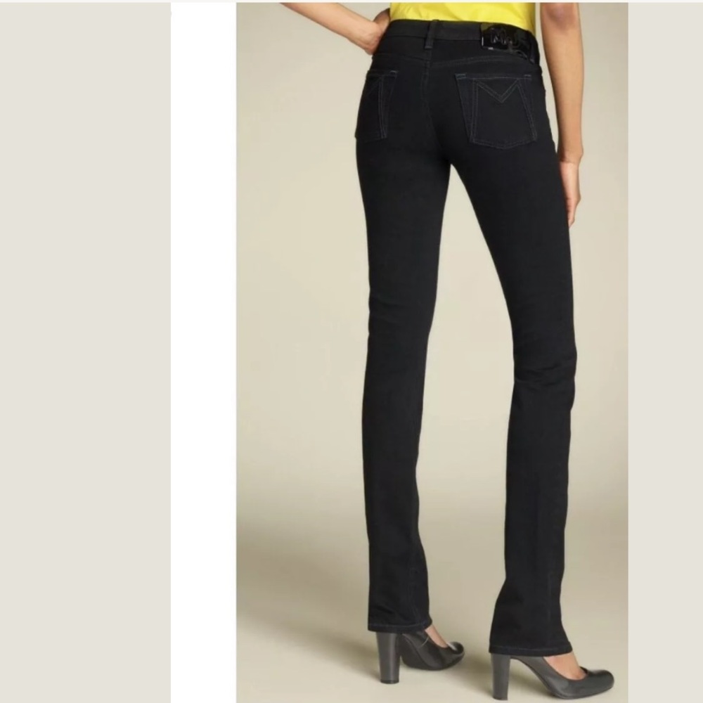 MARC JACOBS Chrissie Black Skinny Jean Denim Slim